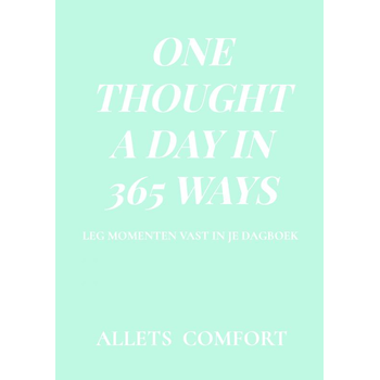 One thought a day in 365 ways (Paperback) bij Singel 344