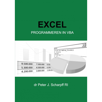 Excel Programmeren in VBA (Paperback) van Dr Peter J. Scharpff RI