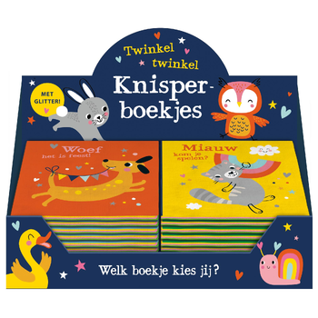 Display Twinkel Twinkel Knisperboekjes 2T x 5 ex. (Toy) bij Singel 344