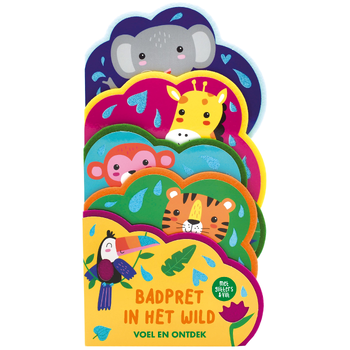 Voel & ontdek Met glitter en vilt - Badpret in het Wild (Board book) bij Singel 344