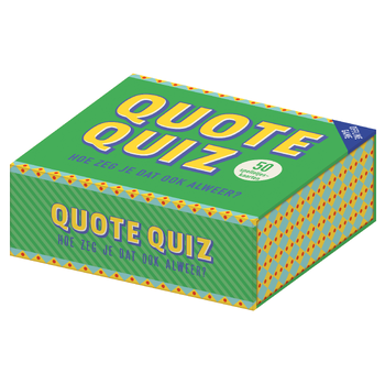 Offline Games - Quote quiz bij Singel 344