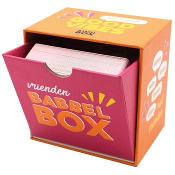Vrienden babbelbox bij Singel 344