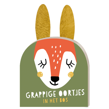 Grappige oortjes - In het bos - Vos (Board book) bij Singel 344
