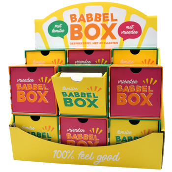 Display Babbelbox - 2T x 6 ex. (Toy) bij Singel 344