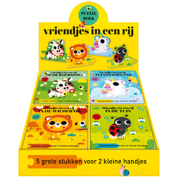 Display puzzelboeken In een rij - 4T x 3 ex. bij Singel 344