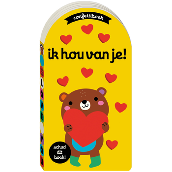 Confetti boeken - Ik hou van je! (Hardback) bij Singel 344
