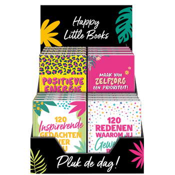 Display Happy Books cadeauboeken - 4T x 4 ex. (Toy) bij Singel 344