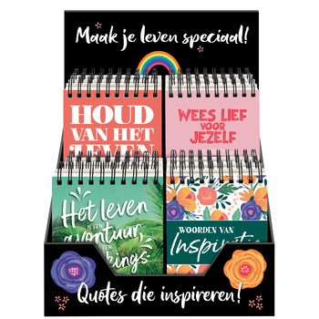 Happy Books cadeauboek in display - 4T x 4 ex. (Toy) bij Singel 344