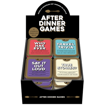 Display After dinner games- 4T x 3 ex. bij Singel 344