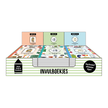 Display Invulboekjes 3 x 5 ex. (Toy) bij Singel 344