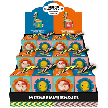 Display Meeneemvriendjes 2 x 6 ex. bij Singel 344