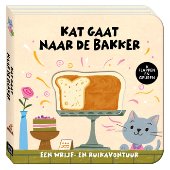Een wrijf- en ruikavontuur - Kat gaat naar de bakker (Hardback) bij Singel 344