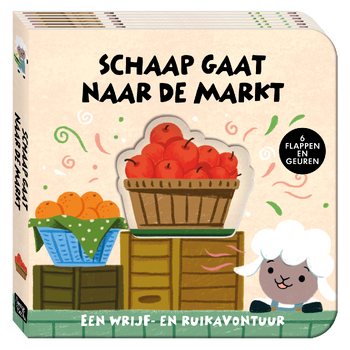 Een wrijf- en ruikavontuur - Schaap gaat naar de markt (Hardback) bij Singel 344