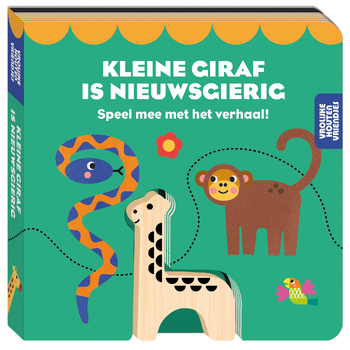 Kleine giraf is nieuwsgierig (Hardback) van ImageBooks Factory