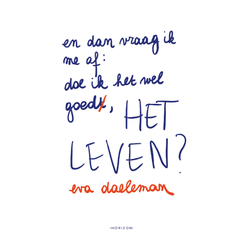 En dan vraag ik me af: doe ik het wel goed, het leven? (Paperback) bij Singel 344