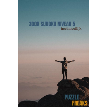 300x SUDOKU NIVEAU 5 (Paperback) van Puzzle Freaks