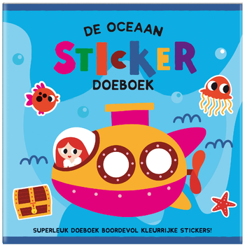 De Oceaan Sticker Doeboek - (set van 4) (Paperback) bij Singel 344