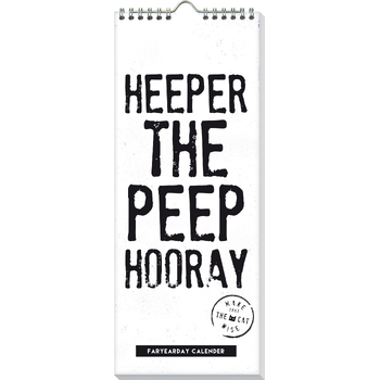 Verjaardagskalender MTTCW - Heeper the Peep bij Singel 344