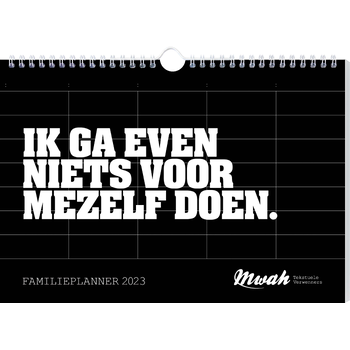 MWAH familieplanner - 2023 (Spiral bound) bij Singel 344