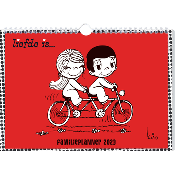 Liefde is… familieplanner - 2023 (Spiral bound) bij Singel 344