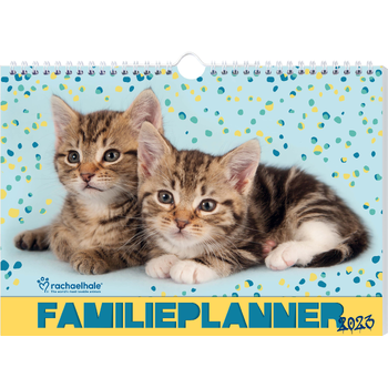 Rachael Hale Katten familieplanner - 2023 (Spiral bound) bij Singel 344