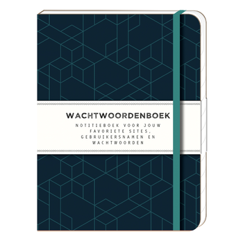 Wachtwoorden notitieboeken - Geometric (Paperback) bij Singel 344
