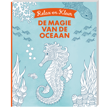 Relax en Kleur - De magie van de oceaan (Paperback) bij Singel 344