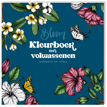 Kleurboek voor volwassenen - Bloom (Paperback) bij Singel 344