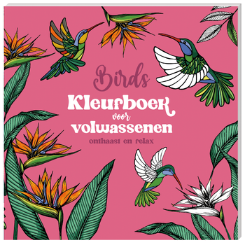 Kleurboek voor volwassenen - Birds (Paperback) bij Singel 344