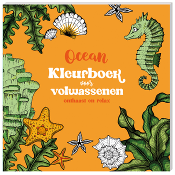 Kleurboek voor volwassenen - Ocean (Paperback) bij Singel 344