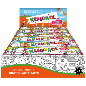 Display kleurrollen 2 x 6 ex. (Toy) bij Singel 344