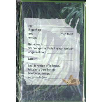 Freek Vonk 1 - Uitnodiging PK 941 - set van 6 bij Singel 344