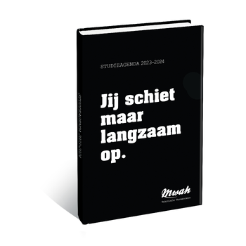 Mwah - Studieagenda - 2023 - 2024 (Hardback) bij Singel 344