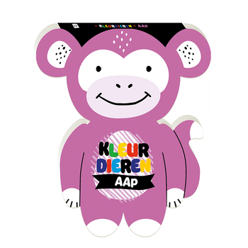 Kleurdieren - Aap (Paperback) bij Singel 344