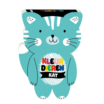 Kleurdieren - Kat (Paperback) bij Singel 344