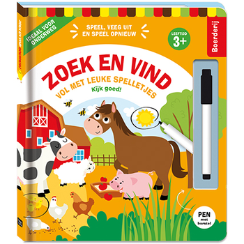 Zoek en vind - Boerderij (Board book) bij Singel 344