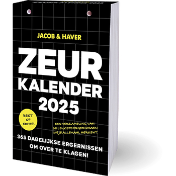 Zeurkalender 2025 (Paperback) bij Singel 344