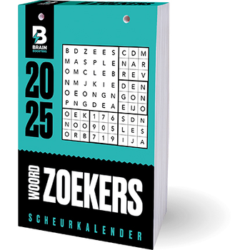 Woordzoekers scheurkalender - 2025 (Paperback) bij Singel 344