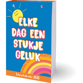 Elke dag een stukje geluk scheurkalender - 2025 (Paperback) bij Singel 344