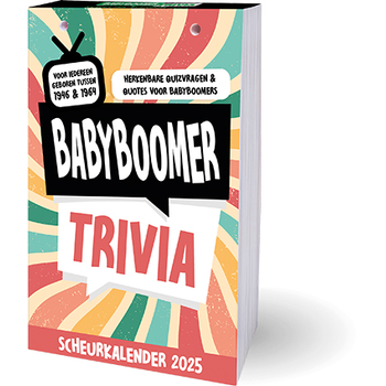 Babyboomer trivia scheurkalender - 2025 (Paperback) bij Singel 344