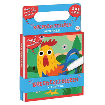 Kleurtasje - Boerderijdieren (Paperback) bij Singel 344