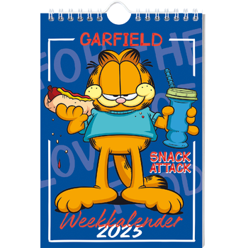 Garfield weekkalender - 2025 (Spiral bound) bij Singel 344