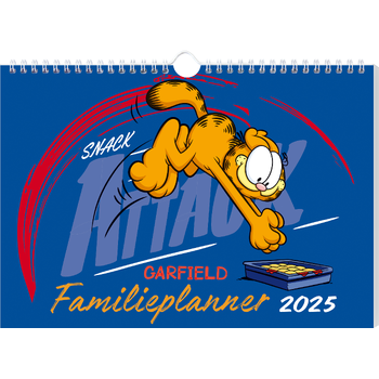 Garfield familieplanner - 2025 (Spiral bound) bij Singel 344