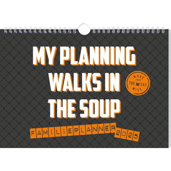 Make that the cat wise familieplanner- 2025 (Spiral bound) bij Singel 344