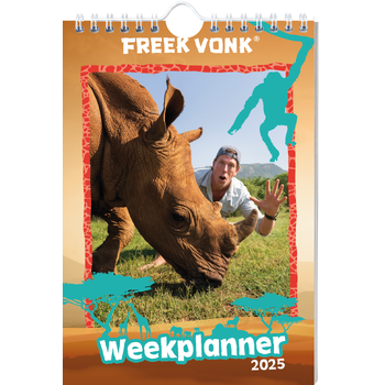 Freek Vonk weekkalender - 2025 (Spiral bound) bij Singel 344