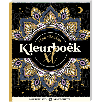 Kleurboek XL - Under the Moon (Paperback) bij Singel 344