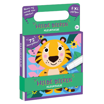 Kleurtasje - Wilde dieren (Paperback) bij Singel 344