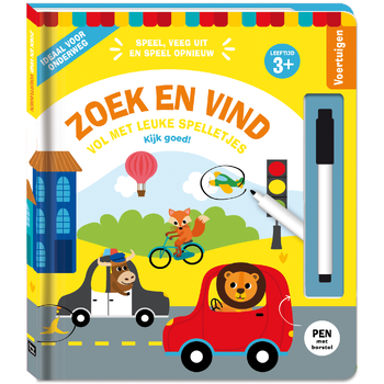Zoek en vind - Voertuigen (Board book) bij Singel 344