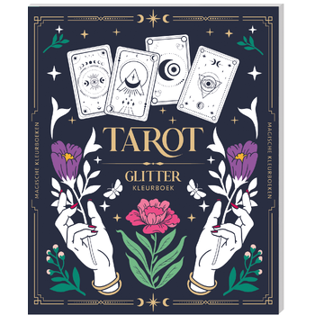 Magisch glitterkleurboek - Tarot (Paperback) bij Singel 344