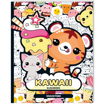 Kawaii Kleurboek - Snacktime (Paperback) bij Singel 344
